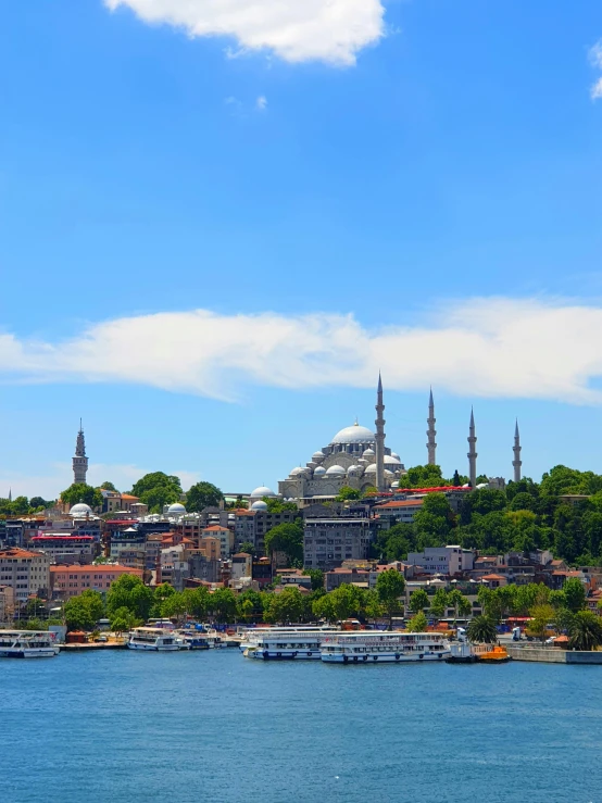 an image of city skyline on the side of a lake