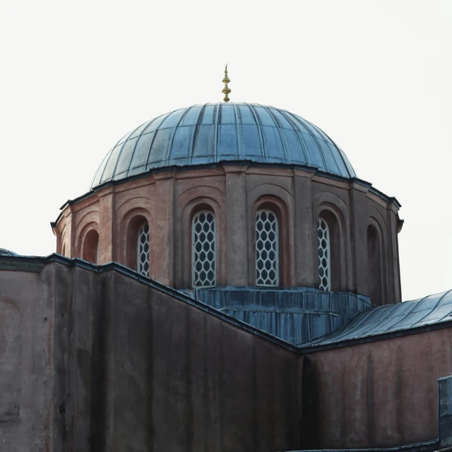 the dome on top of the building in the sky