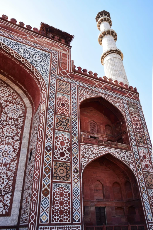 the intricate mosaic walls and ceiling in an old building