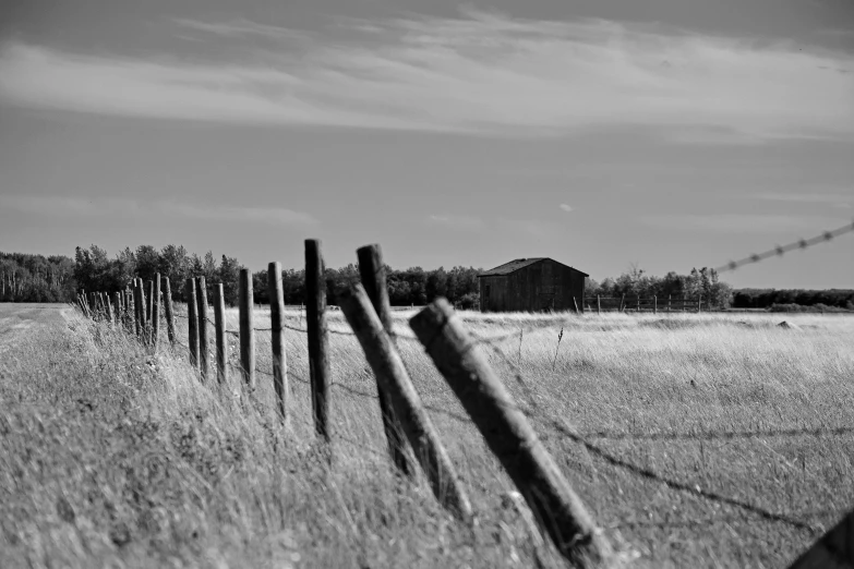 a po of a fence and a field