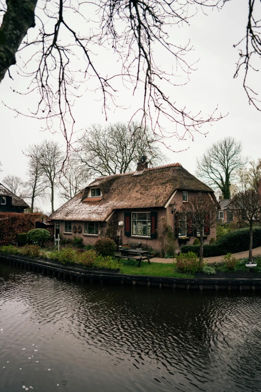 a large house with an area for swimming