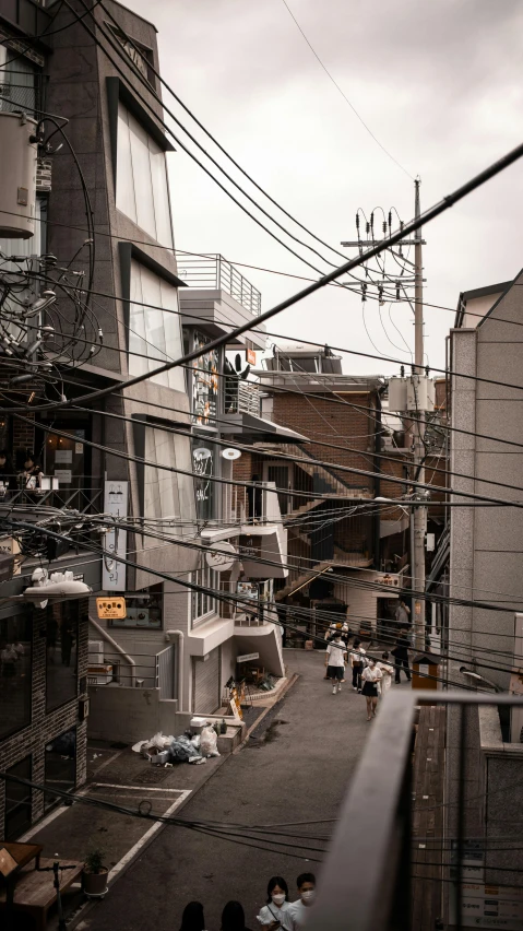 several small children are playing on the streets