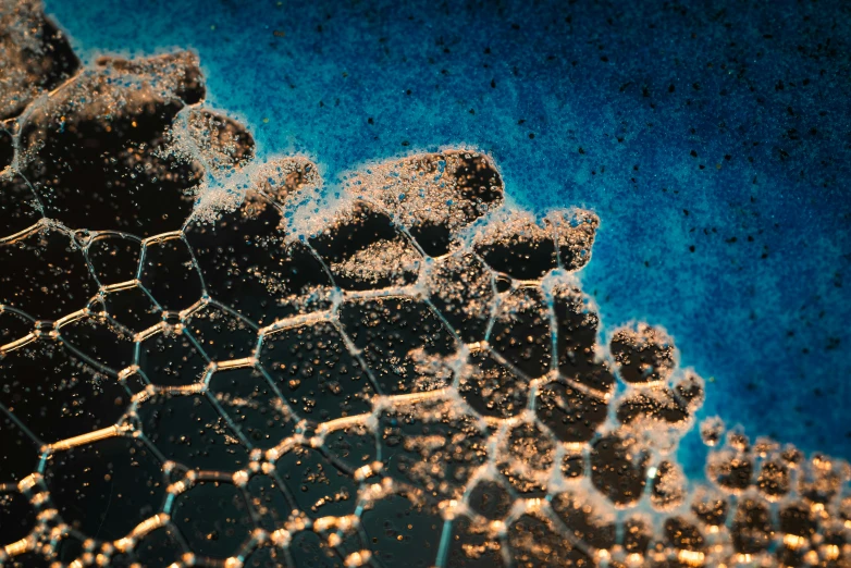 a close - up image of dirt and rock formations