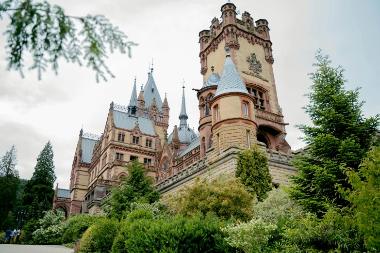 the architecture of this castle looks quite impressive