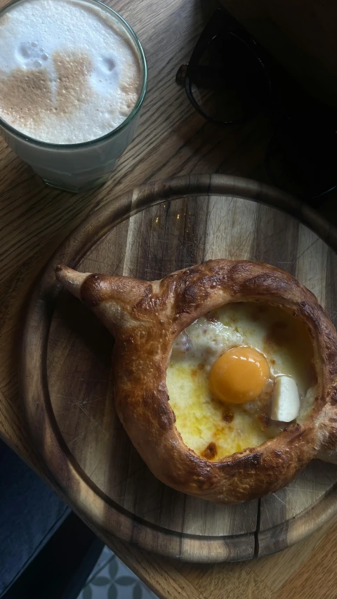 a close up of food on a plate