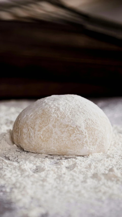 this is an image of a closeup of bread dough