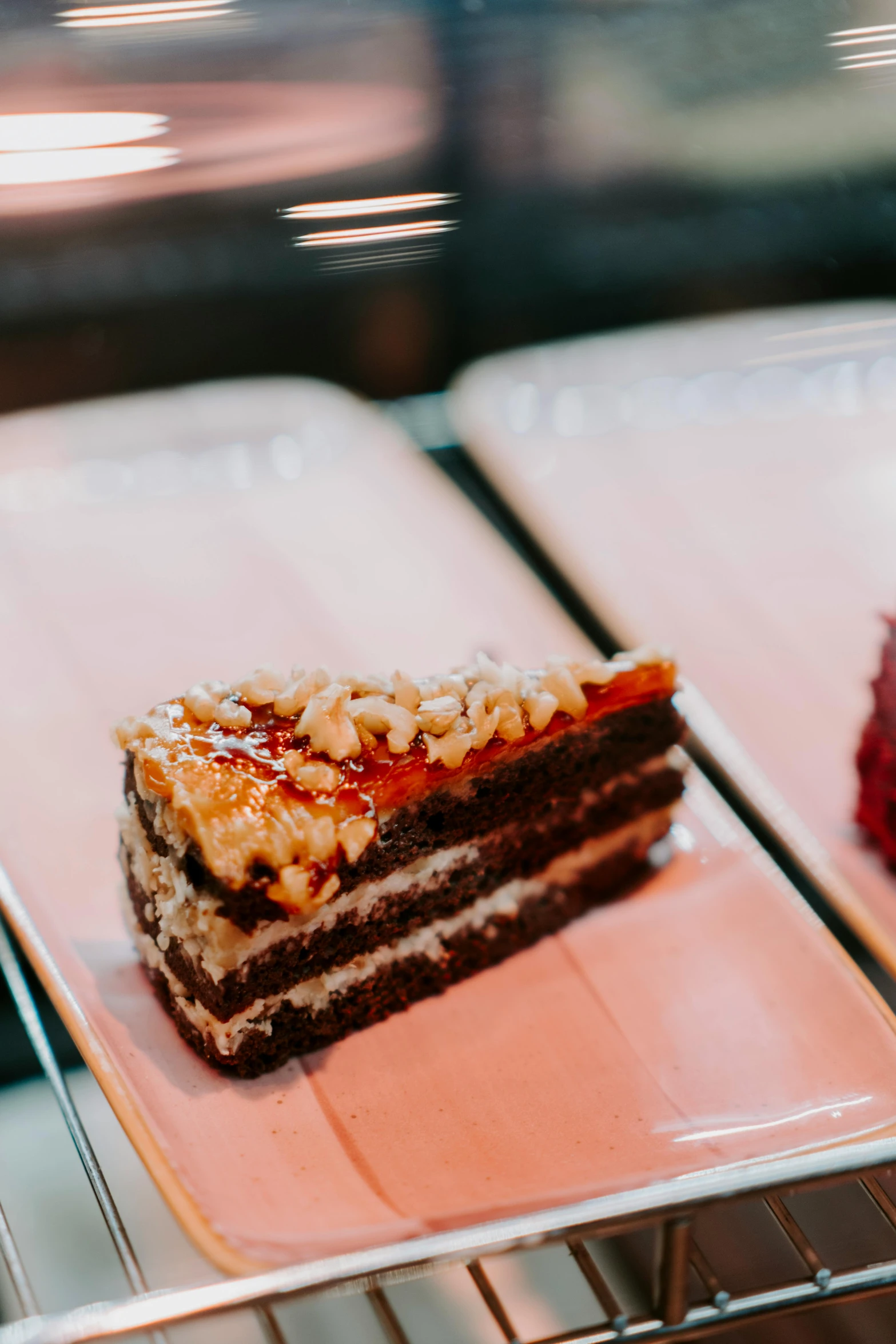 a cake that is on top of a shelf