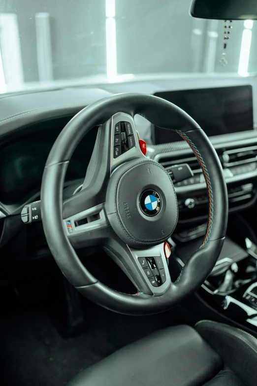 the dashboard and info display in the bmw c8