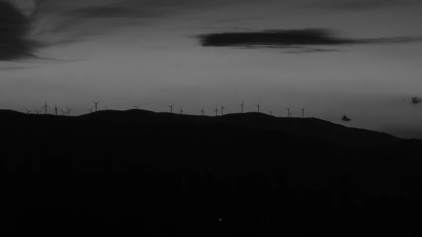 this is a black and white po of clouds