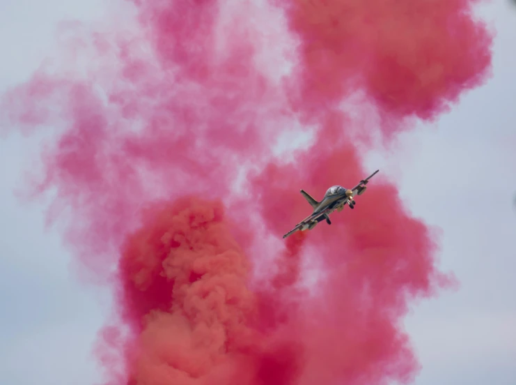 an airplane that is flying in the sky