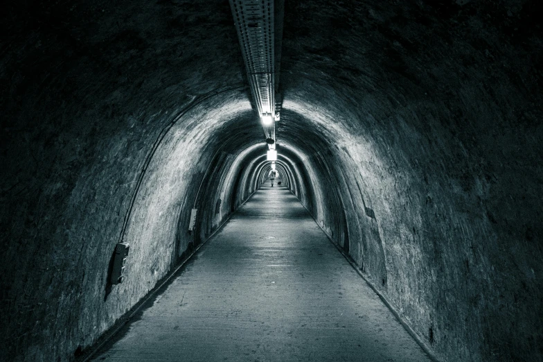 the light at the end of a long tunnel