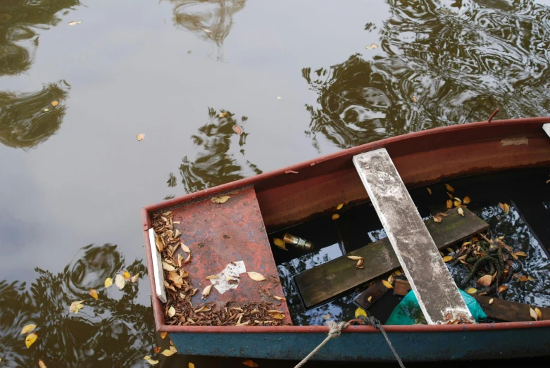 a view from inside of a boat with its bow extended