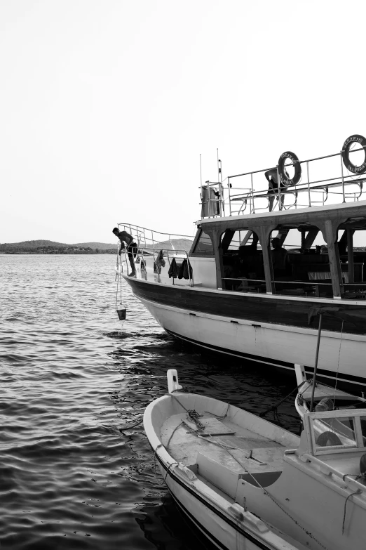 a couple of boats that are in the water