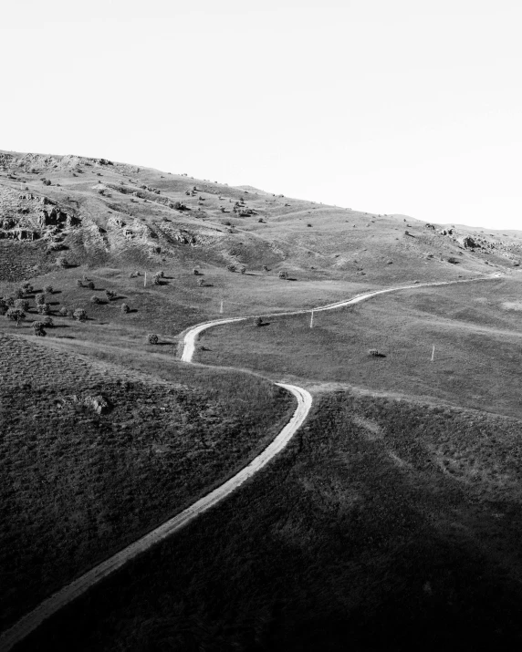 the curve in the road appears to be curved