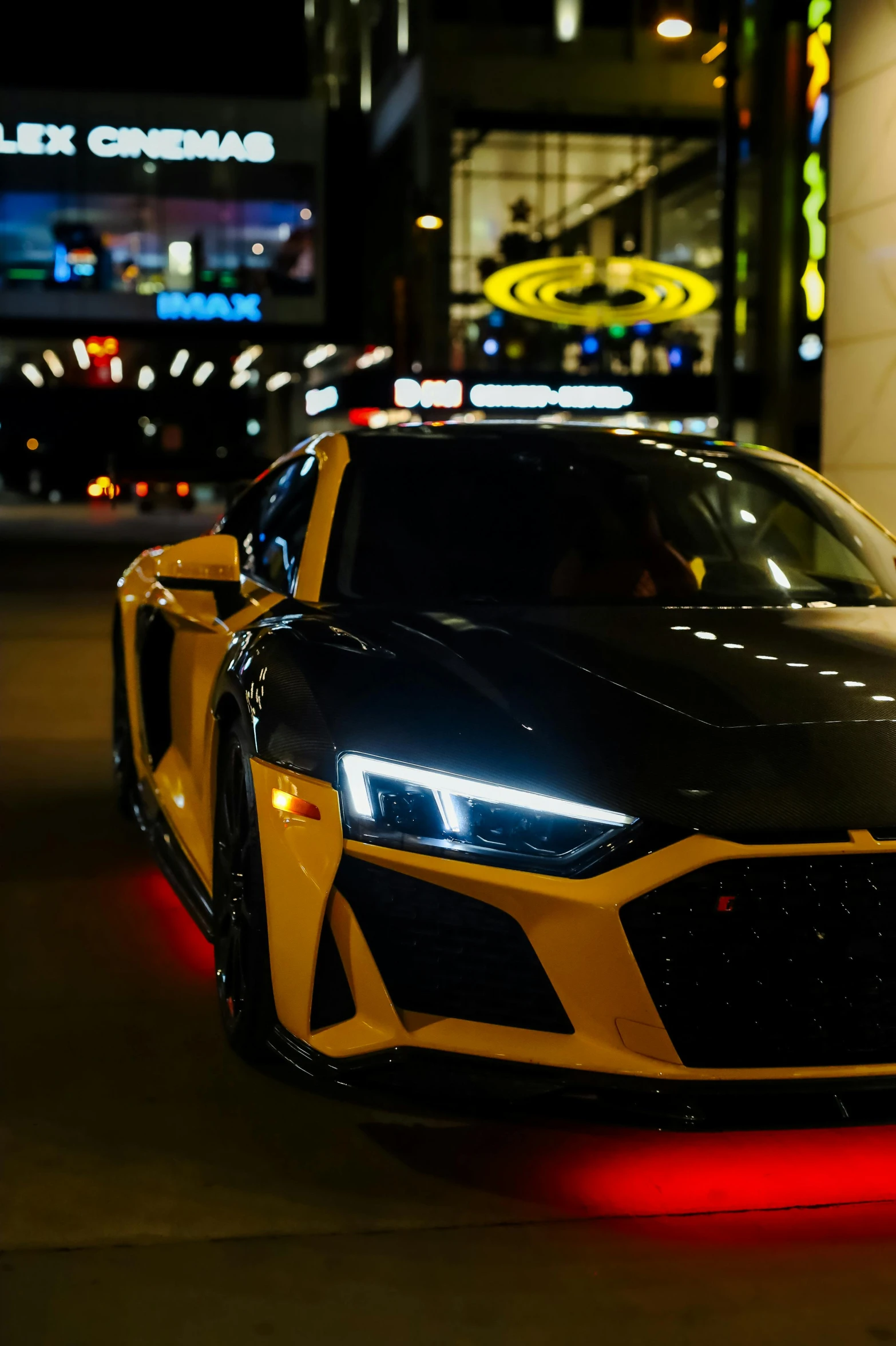 an image of a car parked in the street