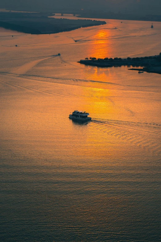 a large body of water filled with lots of boats