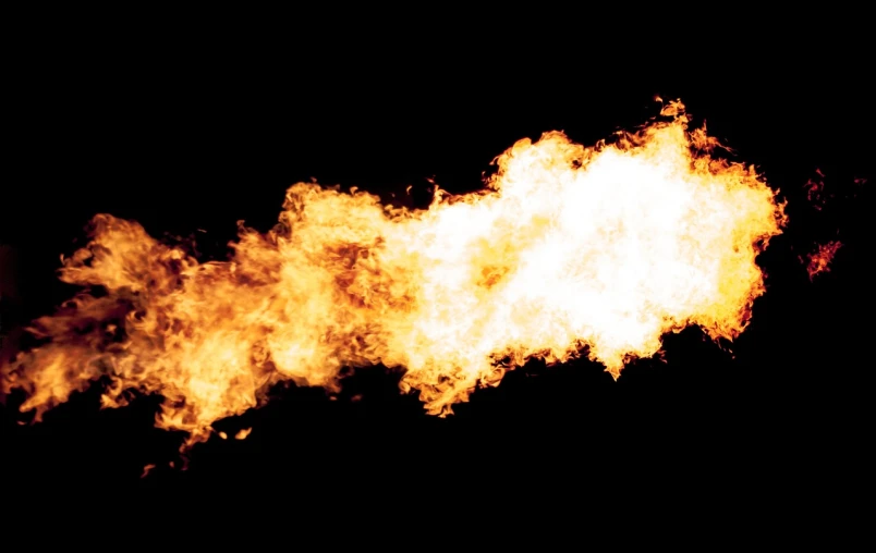 a close up of a fire on a black background, digital art, inspired by Rodney Joseph Burn, pexels, firebreathing, white background, background image, heavy weapons fire