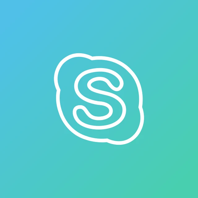 a white letter s on a blue and green background, a stipple, by Seb McKinnon, unsplash, synchromism, corporate phone app icon, shipibo, 2d solid shape logo, stew