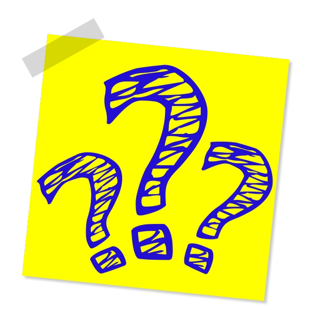 a piece of paper with a question mark on it, concept art, inspired by Howard Arkley, pixabay, graffiti, glossy yellow, scribble sketch, avatar image, fantasy sticker illustration