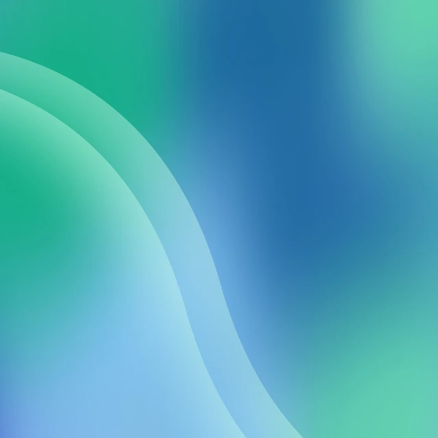 a close up of a blue and green background, abstract illusionism, smooth and clean vector curves, iphone background, 4k high res, blurred and dreamy illustration