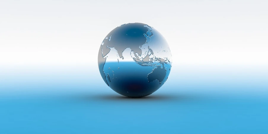 a blue egg with a map of the world on it, a digital rendering, by Kurt Roesch, minimalism, beautiful iphone wallpaper, south east asian with round face, water element, very clear picture
