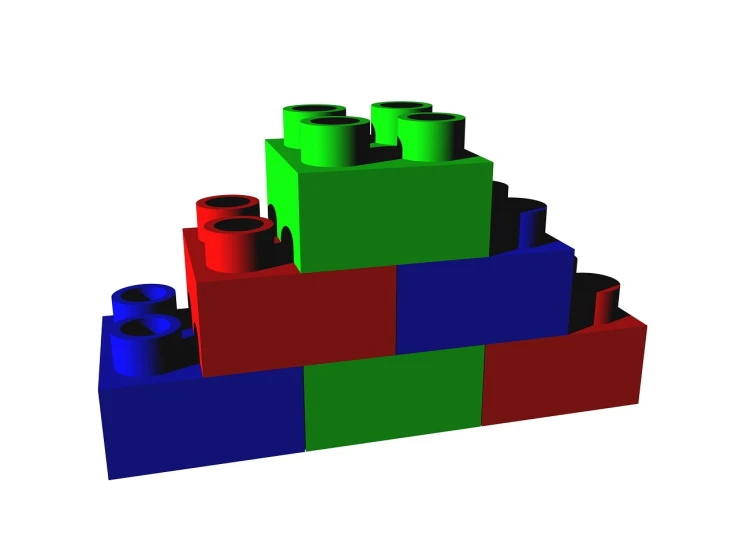 an image of a building made out of legos, a raytraced image, color illustration, clipart, constructive solid geometry, toy photo