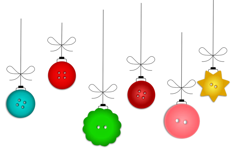 a bunch of different colored buttons on a black background, a digital rendering, inspired by Taro Okamoto, mingei, christmas night, [ horror game ], nendoroid eyes, bowling