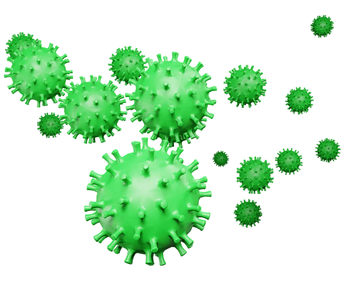 a bunch of green viruss on a black background, a digital rendering, beauty is a virus, ball, istockphoto, biopunk toys made in china