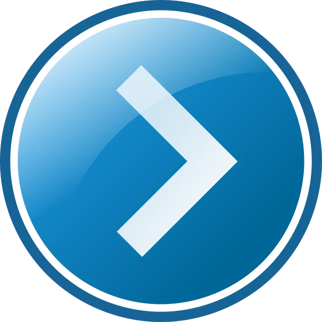 a blue button with a white arrow pointing left, pixabay, computer art, forward facing angle, crosswalk, round logo, !!! very coherent!!! vector art