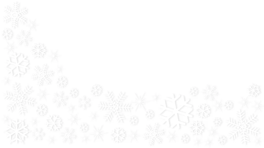 a group of snowflakes on a white background, by Puru, resources background, promo, 2d, no - text no - logo