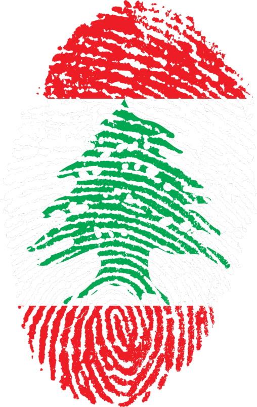 a picture of a christmas tree made out of a fingerprint, an illustration of, hurufiyya, flag, stencil, lebanon kirsten dunst, 2 0 1 0 photo