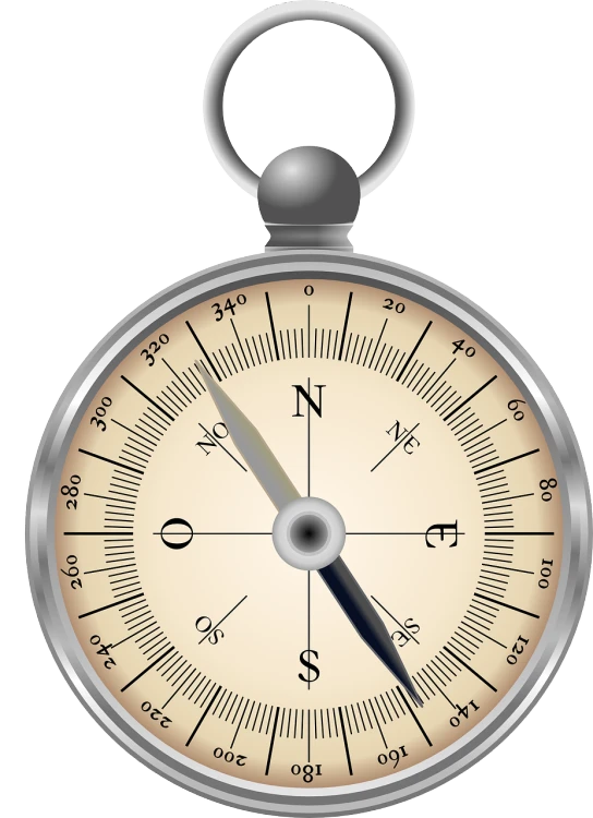 a close up of a stopwatch on a white background, a digital rendering, pixabay, conceptual art, compass, sharp focus vector centered, antique, latitude and longitude