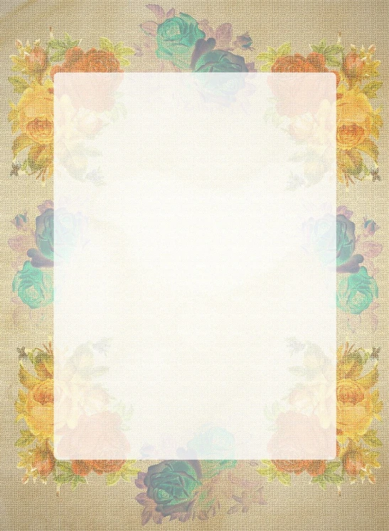 a picture of a picture of a picture of a picture of a picture of a picture of a picture of a picture of a picture of a, a pastel, inspired by Tawaraya Sōtatsu, flickr, baroque, dreamy floral background, paper border, amber, office background