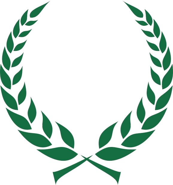 a green laurel wreath on a black background, inspired by Anato Finnstark, reddit, rating: general, 0 0 0 bc, formula 1, taken in the mid 2000s