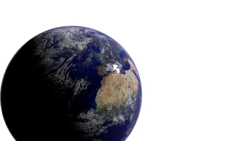 a picture of the earth taken from space, a raytraced image, flickr, digital art, australia, unsaturated and dark atmosphere, savannah, very detailed!