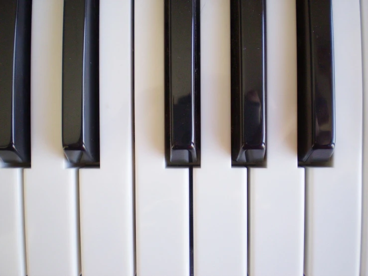 a close up of the keys of a piano, minimalism, kodak photo, very accurate photo, modern very sharp photo, flash photo