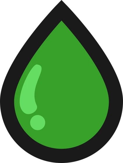 a green drop of water on a black background, concept art, inspired by Luigi Kasimir, discord profile picture, olive oil, lineless, loosely cropped