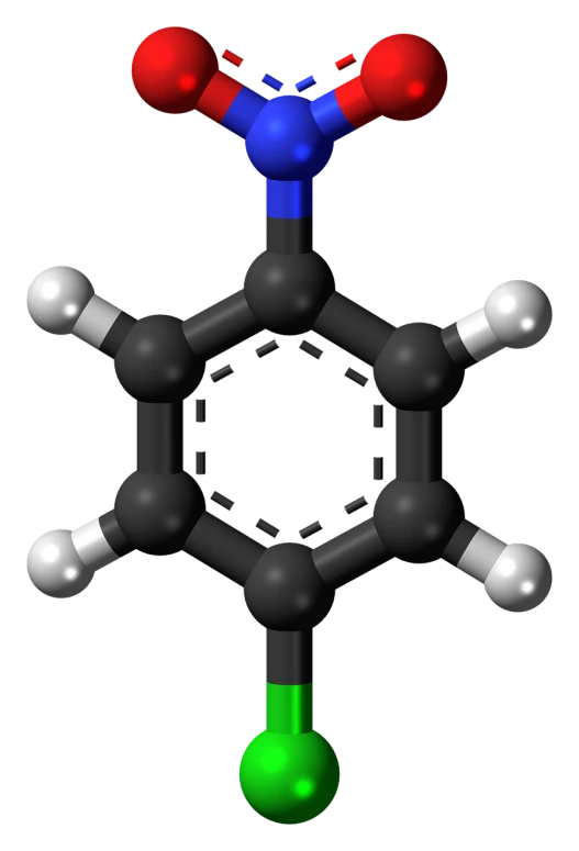 a close up of a model of a molecule, by Thomas Baines, polycount, bauhaus, black backround. inkscape, front portrait, cane, key is on the center of image