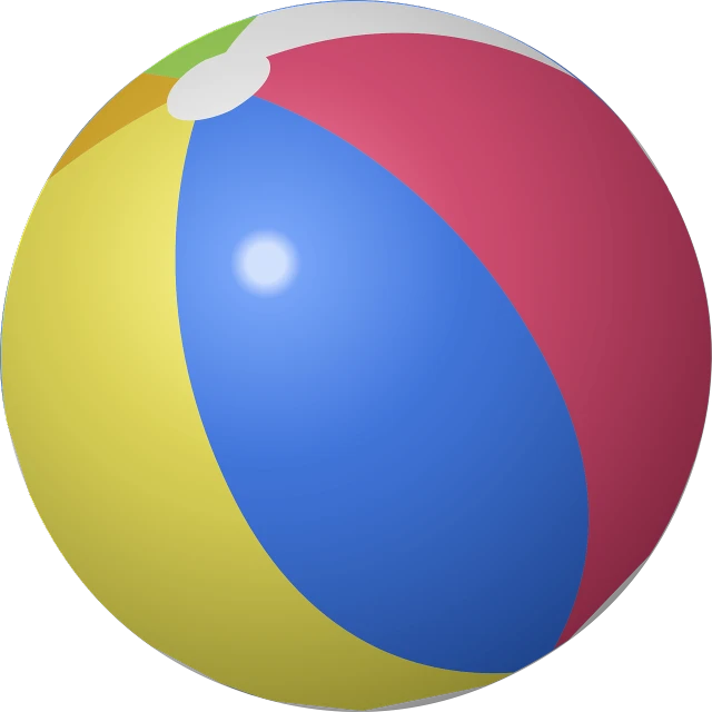 a colorful beach ball on a black background, a raytraced image, by Maxwell Bates, drawn in microsoft paint, bottom angle, skinny, all enclosed in a circle