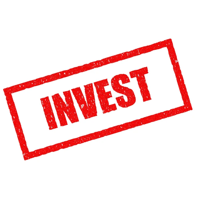 a red rubber stamp that says invest, a stock photo, pixabay, inverted, 🦩🪐🐞👩🏻🦳, avatar image, plan