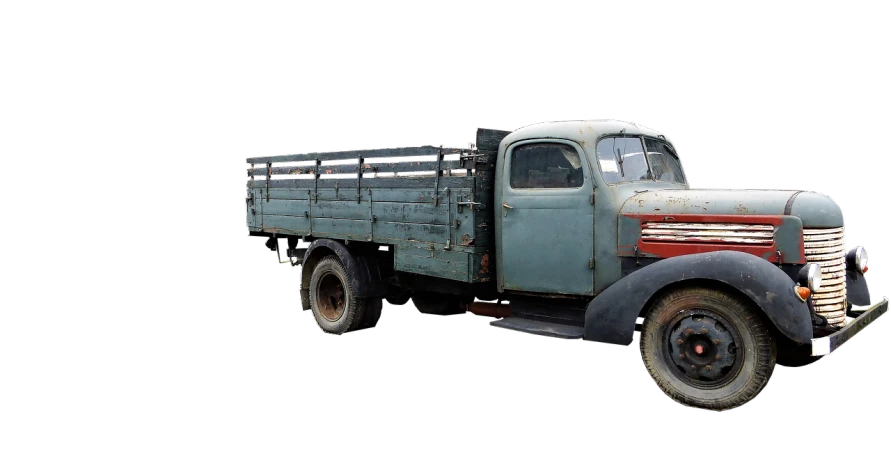 an old blue truck on a black background, by Paul Davis, featured on zbrush central, photorealism, hyperreal highly detailed 8 k, photo of poor condition, 15081959 21121991 01012000 4k, wide long view