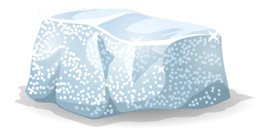 a piece of ice sitting on top of a plate, an illustration of, by Robert Richenburg, trending on pixabay, crystal cubism, lots of bubbles, full car, chauvet cave, without background