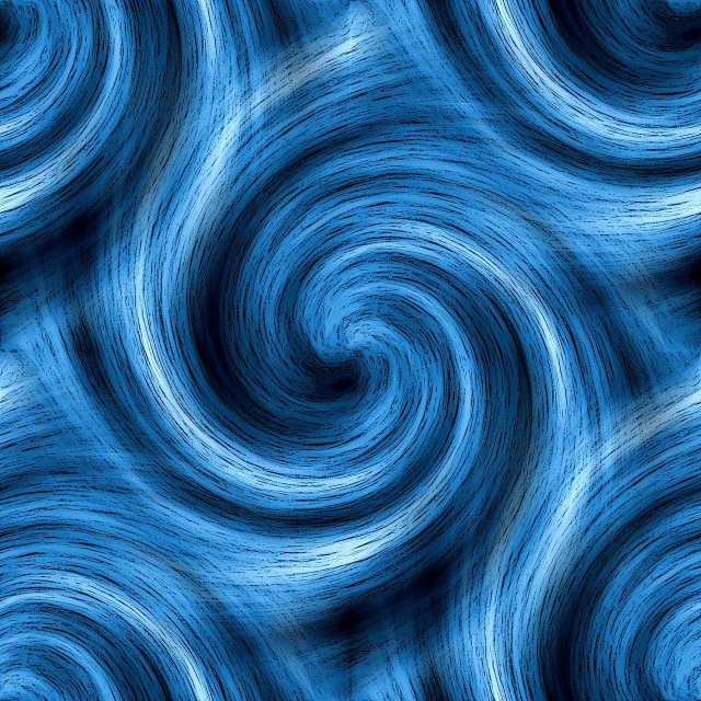a close up of blue swirls on a black background, digital art, seamless texture, hair are curled wired cables, dry brush texture, dark background”