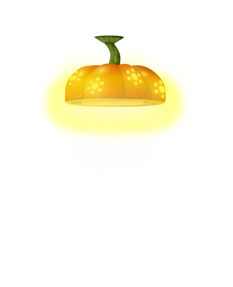 a yellow pumpkin sitting on top of a white plate, by Kanbun Master, digital art, (a bowl of fruit)!!!!!!!!!, glowing inside, roblox avatar, mspaint