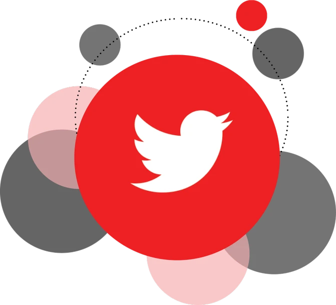 a white bird sitting on top of a red circle, a screenshot, pixabay, twitter, on a flat color black background, orb, teals