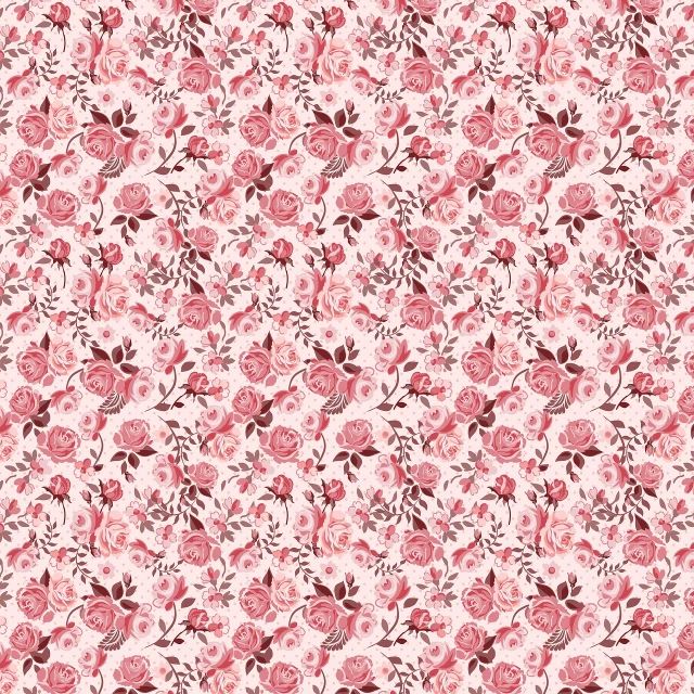 a pattern of pink roses on a white background, inspired by Rose Henriques, graphic 4 5, red wallpaper design, brown and pink color scheme, barnet