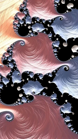 a computer generated image of a computer generated image of a computer generated image of a computer generated image of a computer generated image of a computer generated, a microscopic photo, harmony of swirly clouds, fractal automata, twisted tentacles, pastelwave
