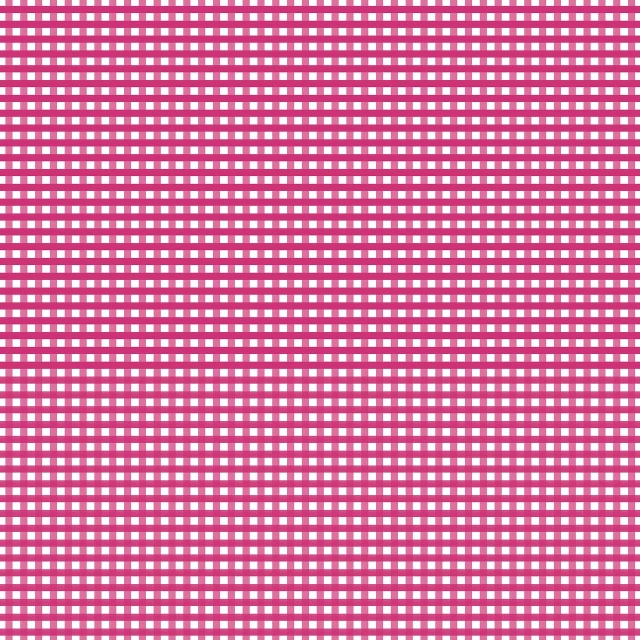 a pink and white gingham background, by Hiromitsu Takahashi, op art, rich deep pink, straw, 3 0 0 dpi, white stripes all over its body