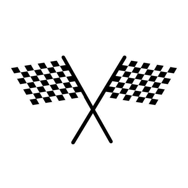 two checkered squares on a black background, vector art, inspired by Veikko Törmänen, hd phone wallpaper, headlights, minimalist vector art