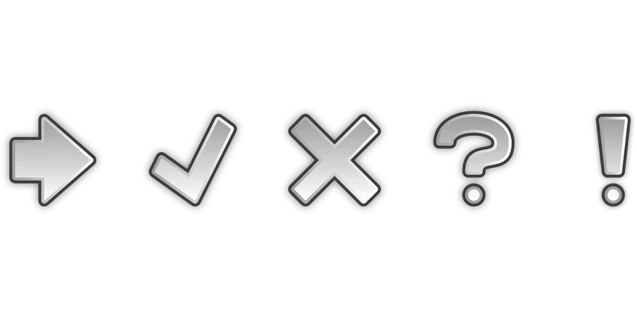 a black and white sign with a question mark on it, deviantart, context art, vsx, 🤬 🤮 💕 🎀, crosses, clear lines!!